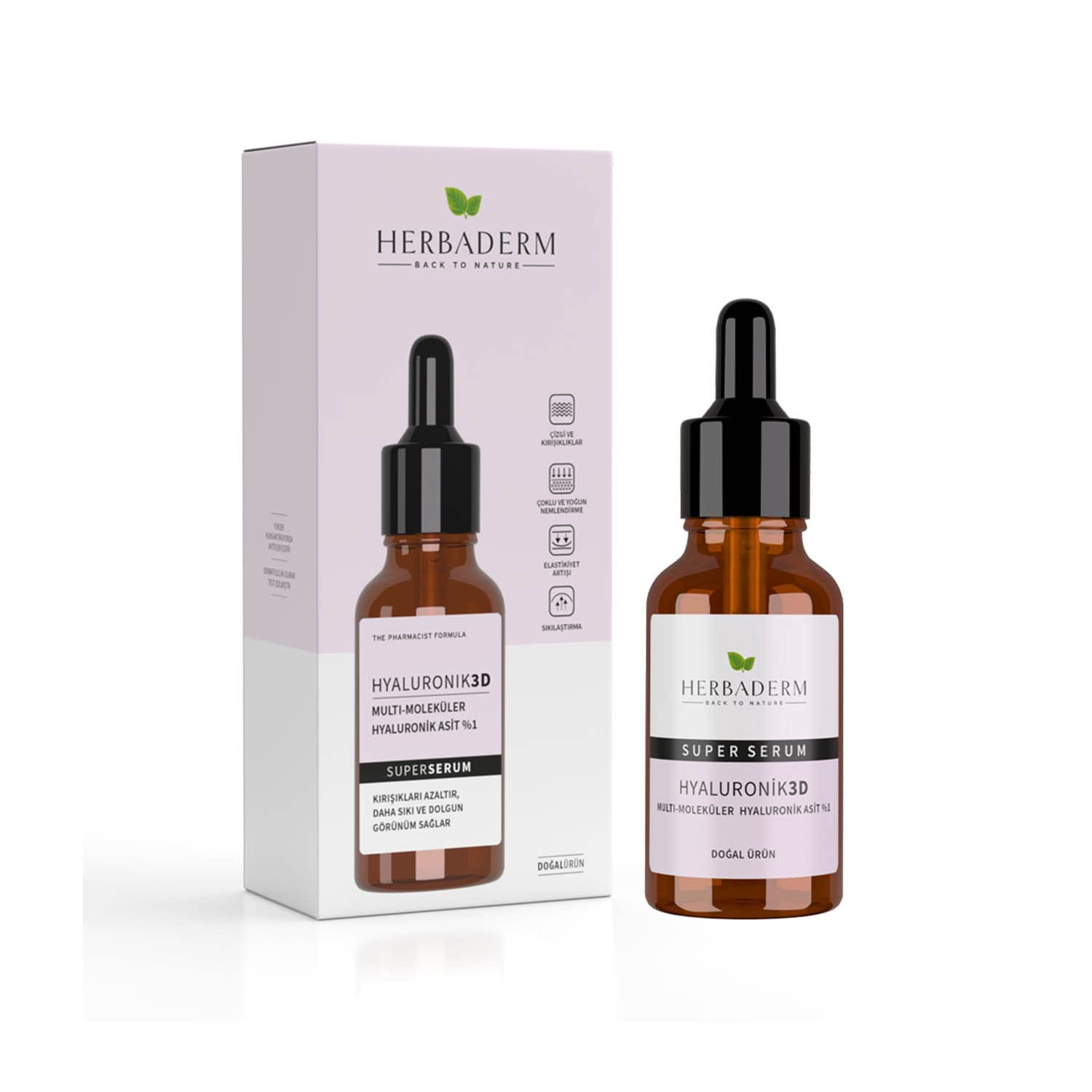 Herbaderm Superserum Hyaluronik 3D (30 ml)