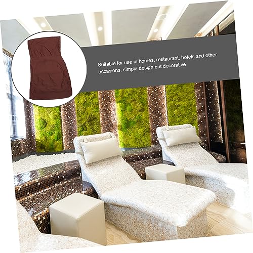 Housse de chaise longue extensible VALICLUD pour salle à manger et fêtes - 6