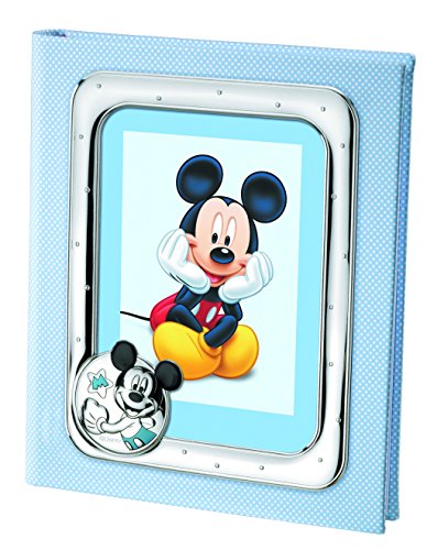 Disney Topolino Mickey Mouse - Album Fotografico Porta Foto per Regalo Neonato o Bambini