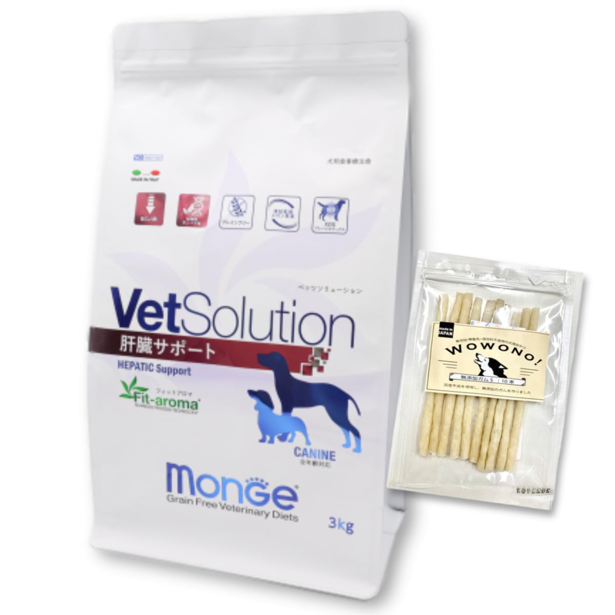 Amazon.co.jp: ベッツソリューション VetSolution Monge ＋ Wowono