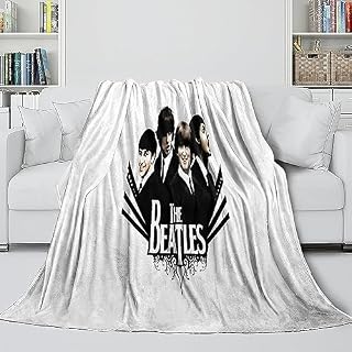 Couverture TV en Flanelle 3D The Beatles Literie en Peluche Douce Couverture Confortable pour Décoration D’Intérieur Couverture De Bureau Couverture De Sieste 100X130CM - Les Beatles, Paul McCartney, John Lennon, RIngo Starr, George Harrison Couverture TV en Flanelle 3D The Beatles Literie en Peluche Douce Couverture Confortable pour Décoration D'Intérieur Couverture De Bureau Couverture De Sieste 100X130CM – Image 3
