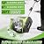 Cordless Snow Shovel with Two 4.0AH Battery and Charger,Electric Snow Shovel with 10-inch Width,6in Depth,20FT Throw Distance,Snow Blower Shovel for Patio Deck Driveway