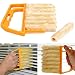 AKOAK Microfibre Blind Blade Cleaner Window Conditioner Duster Clean Brush With 7 Slat Handheld Household Kitchen Cleaning Tools for Awnings,Siding,Vinyl,Car,Fan