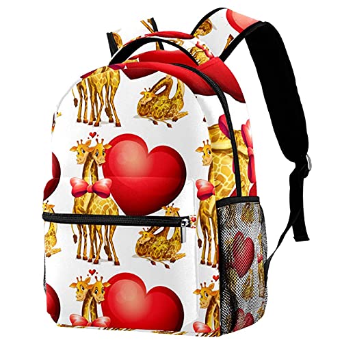Sac à dos décontracté grand volume avec compartiments ergonomiques motif cactus