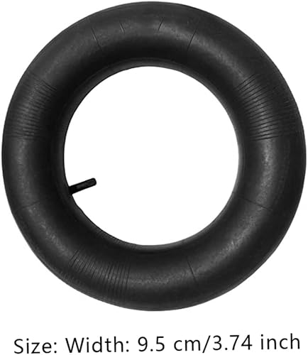 Miniatura 9 de Hajimia Tubo interior de carretilla Tubo interior 3.50-8 Tubo de válvula recto de repuesto de goma resistente Tubo interior inflable para carrito