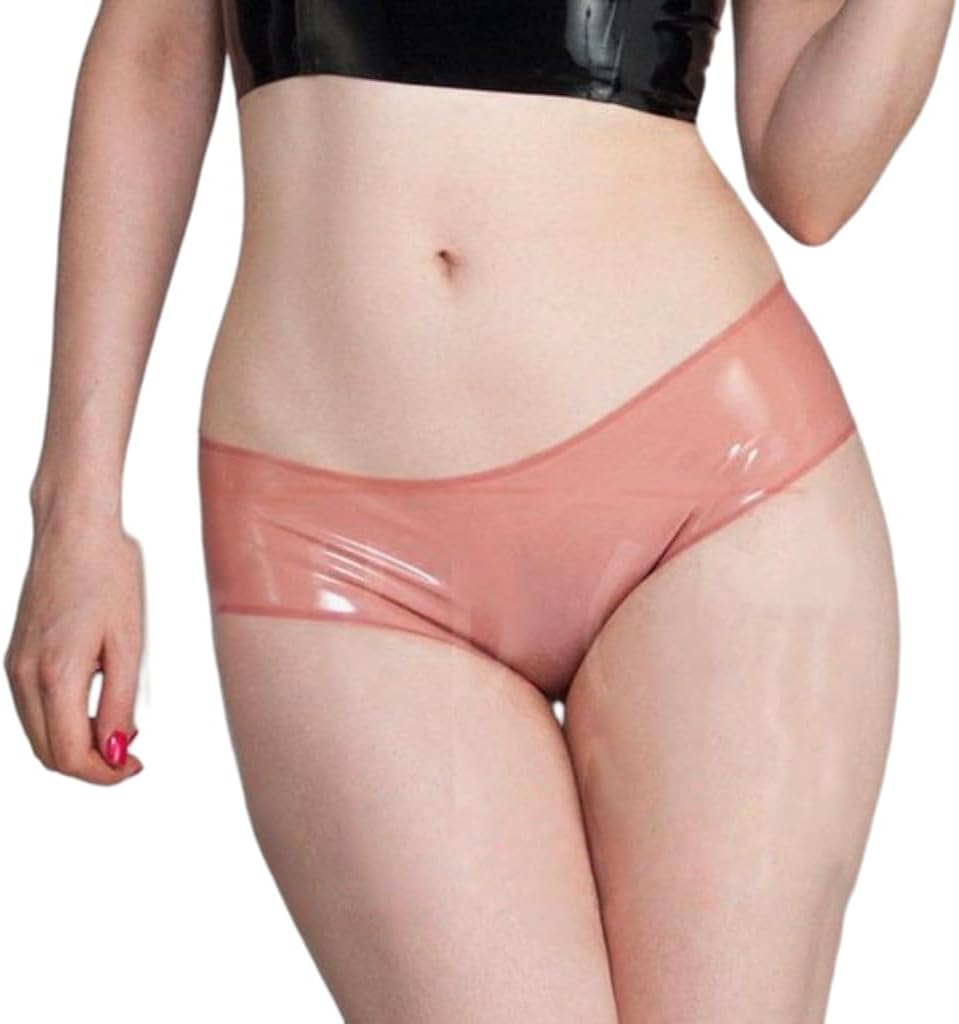 Womens Latex Rubber Mini Brief, SM Sexy Pants