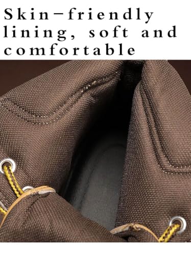 Men's Military Tactical Boot Leather Motorcycle Combat Hiking Shoes Comfortable Ankle Shoes3