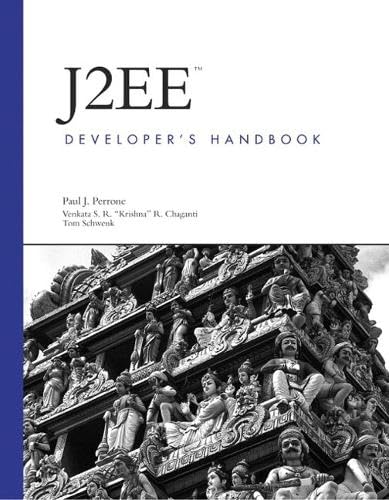  J2Ee Developer\'s Handbook