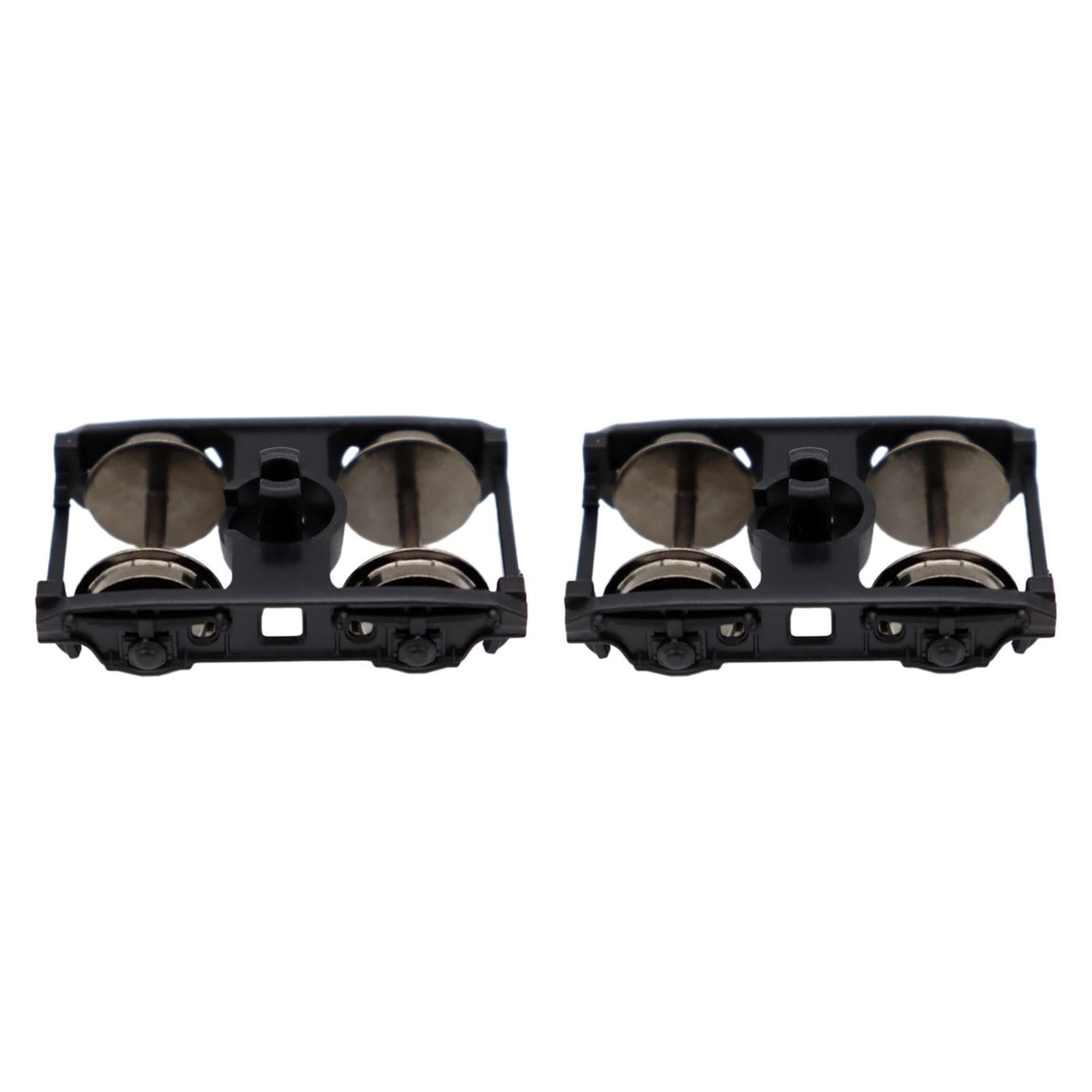 CALANDIS™ 2Pcs 1:87 Model Train Bogies DIY Sturdy Diorama Metal Wheels for Model Train-image-29