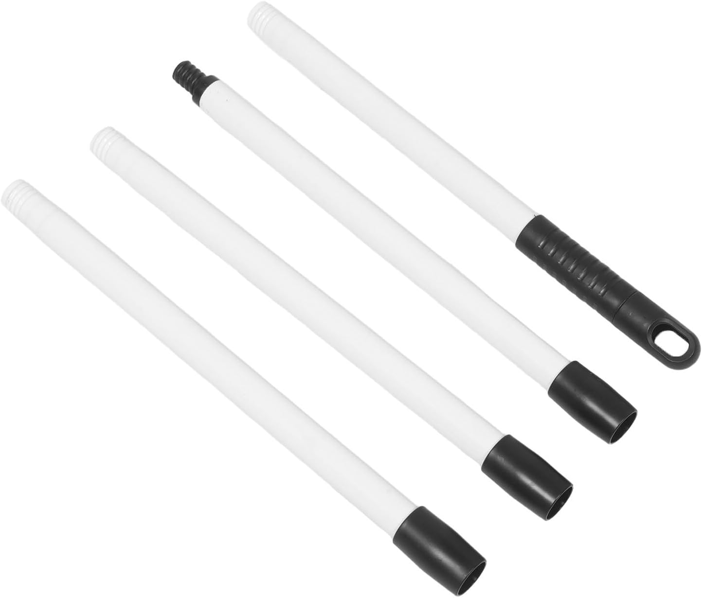 Lightweight Floor Mop Handle Replacement Stick Featuring Threaded Connection, Adjustable Length, Multi-Section Detachable Design for Commercial and Household Cleaning Tools