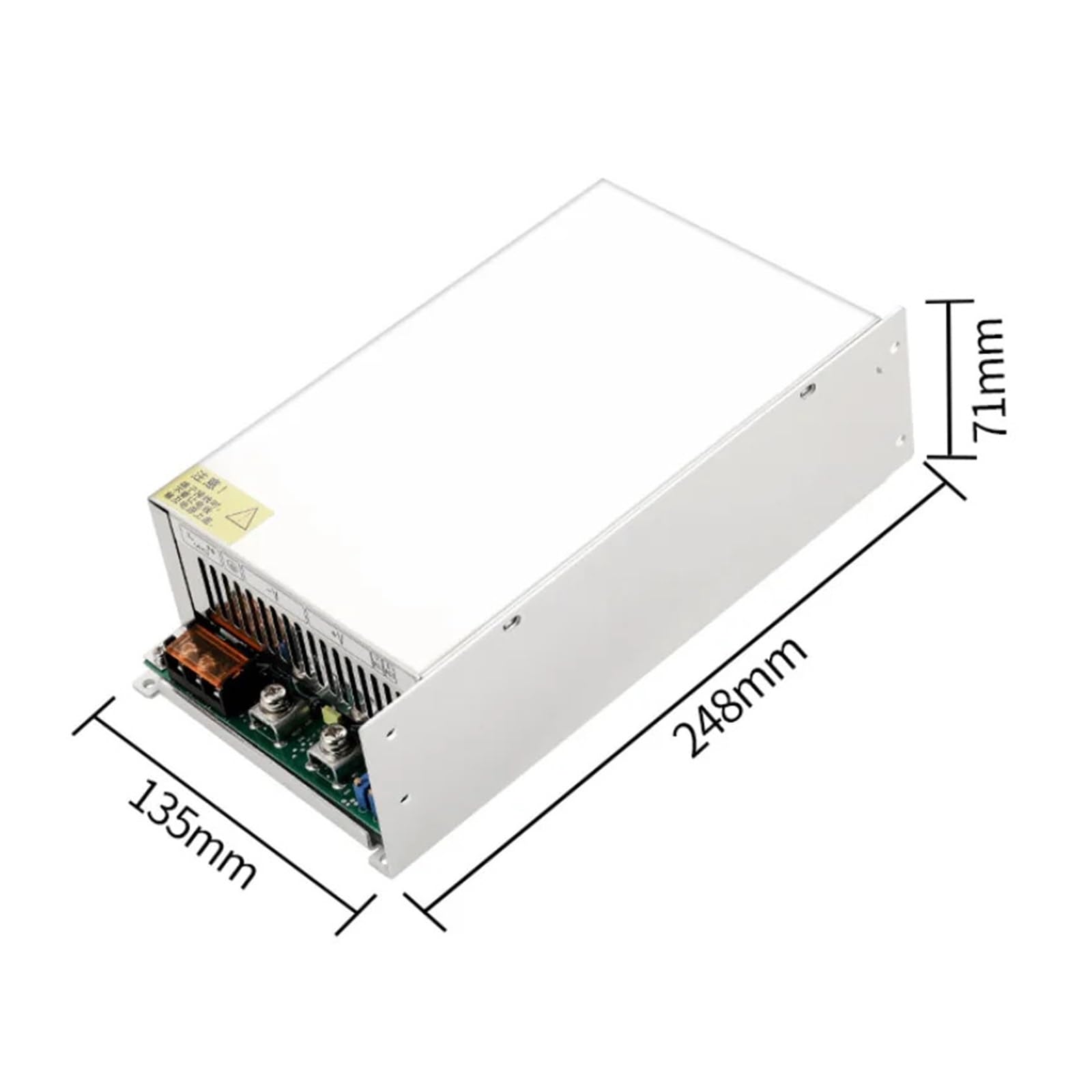 Schaltnetzteil 1500W Einstellbare Schalt Netzteil 0-12V 15V 24V 36V 48v 60V 72V 80V 110V 150V 220V 110/220V AC/DC Einzel Ausgang(0-60VDC)