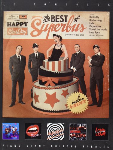 Photo de Superbus The Best Of Superbus Piano Vocal Guitar Book