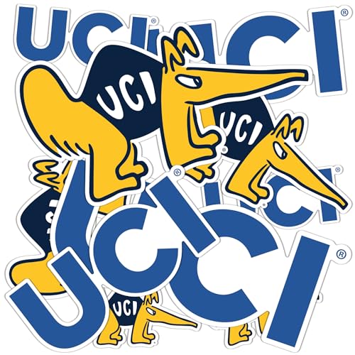 Desert Cactus University of California Irvine Sticker Anteaters UCI Eaters Vinyl Decals Laptop Water Bottle Car Scrapbook Sheet T1 (Type 1-1)