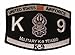 United States AIR FORCE K-9 TEAMS Military Occupational Specialty MOS Military Patch K-9 - Veteran Owned Business