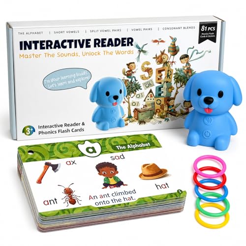 Interactive Learning Toys with Talking Pen for Preschool Education,Talking Pen with Phonics Cards, Autism Sensory Interactive Game for Kids Ages 3-8 Kindergarten Preschool Learning Activities - image 8