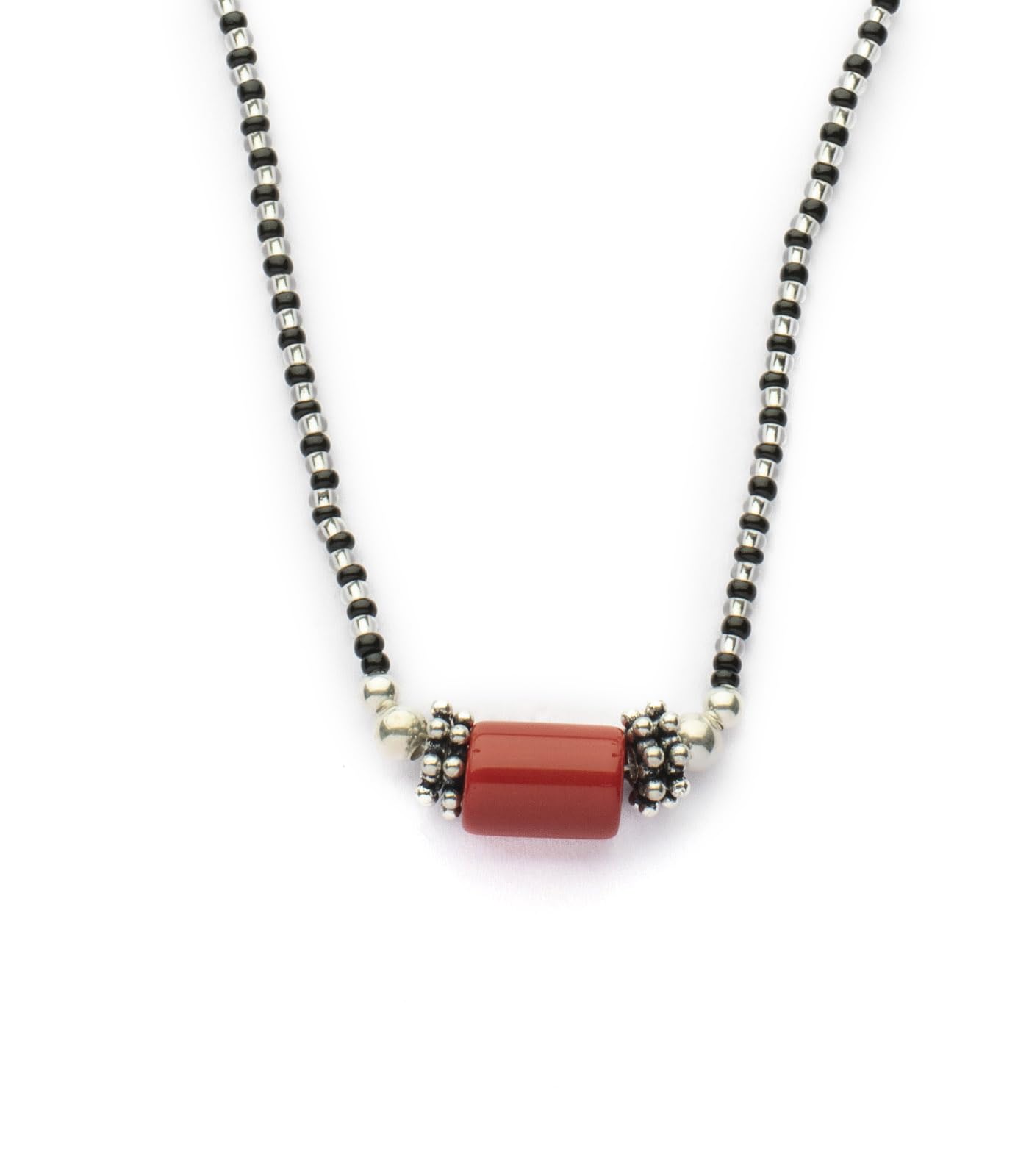Gargi by P.N. Gadgil and Sons | 925 Sterling Silver | Ruby Red Silver Mangalsutra | Gift for Women | With Hallmark & 925 Stamp (B0CSD66LJ5) Amazon Price History, Amazon Price Tracker
