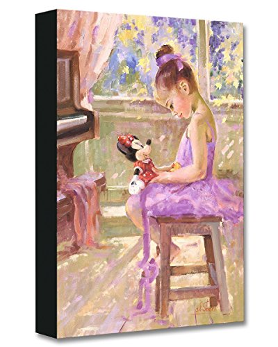Disney Fine Art Joyful Inspiration by Irene Sheri Treasures on Canvas Minnie Mouse 18 Inches x 12 Inches Reproduction Gallery Wrapped Canvas Wall Art