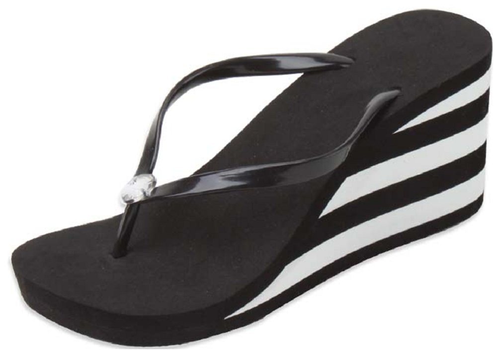 New Women's High Wedge Sandal Flip Flops