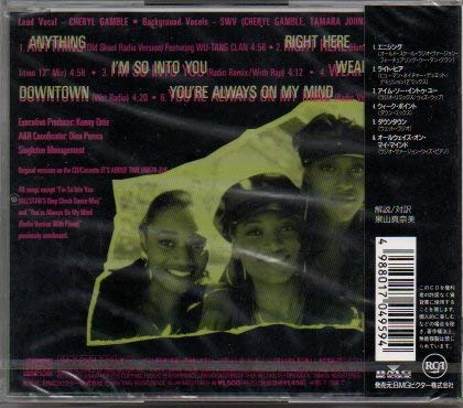 SWV - Anything + Remixes - CD