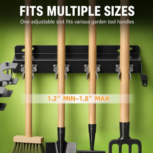 FEIMIRE 4 Hole Shovel Holder for Truck Bed,Garden Tool Holding Rack by FEIMIRE - Used condition - Image 6
