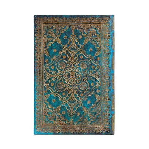 Kalendarz Paperblanks 2025 Safavid Indigo Mini tygodniowy VSO: tydzień na dwóch stronach, zamykany na Magnes, Papier 100 GSM - Image 3