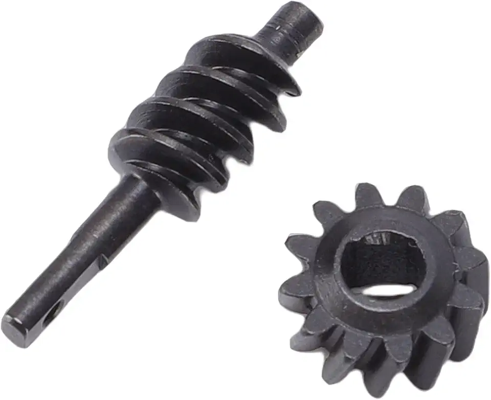 Zopsc Kit de Engrenagem Diferencial de Eixo de Aço para Carro Rastreador SCX30 1/30 RC, Velocidade e Torção Otimizadas, Design de Engrenagem Em Espiral