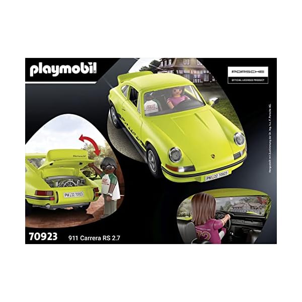 PLAYMOBIL 70923 Porsche 911 Carrera RS 2.7, Spielzeugauto für Erwachsene und Kinder, 5-99 Jahre – Bild 5