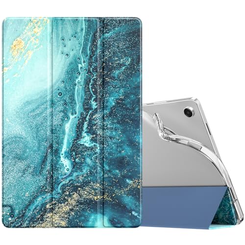 Image of TiMOVO Case for Samsung Galaxy Tab A11+ /A11 Plus 11 inch 2026, Gilding Texture | Fit for SM-X230 /X236 /X238, Slim Soft TPU, Translucent Frosted Back, Auto Wake /Sleep
