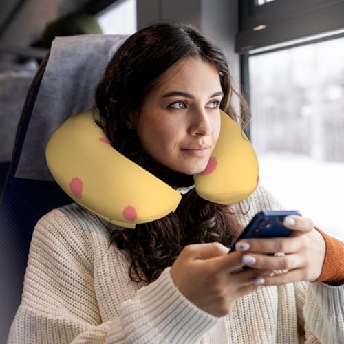 Almohada de viaje espuma memoria tamaño cómodo U miniatura 5