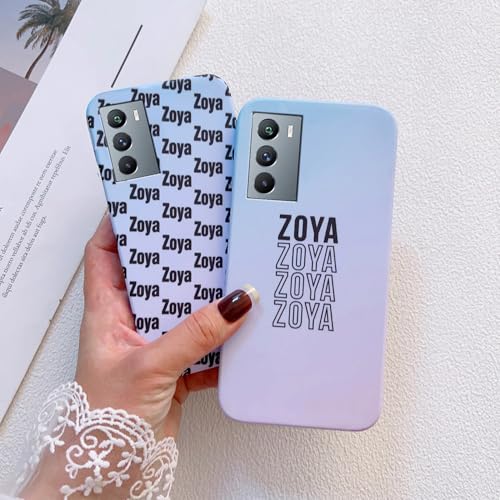 Image of COLORflow Back Cover Compatible with iQOO 9 SE 5G | Ombre Color Customized Back Cover Compatible with iQOO 9 SE 5G