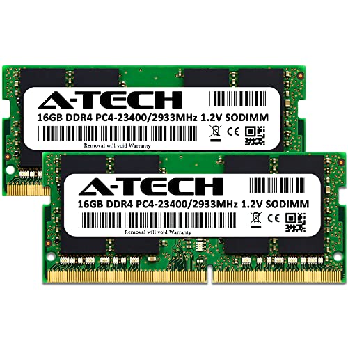 Image of A-Tech 32GB Kit (2x16GB) RAM for Acer Nitro 5 Gaming Laptop | DDR4 2933MHz SODIMM PC4-23400 (PC4-2933Y) Memory Upgrade Modules