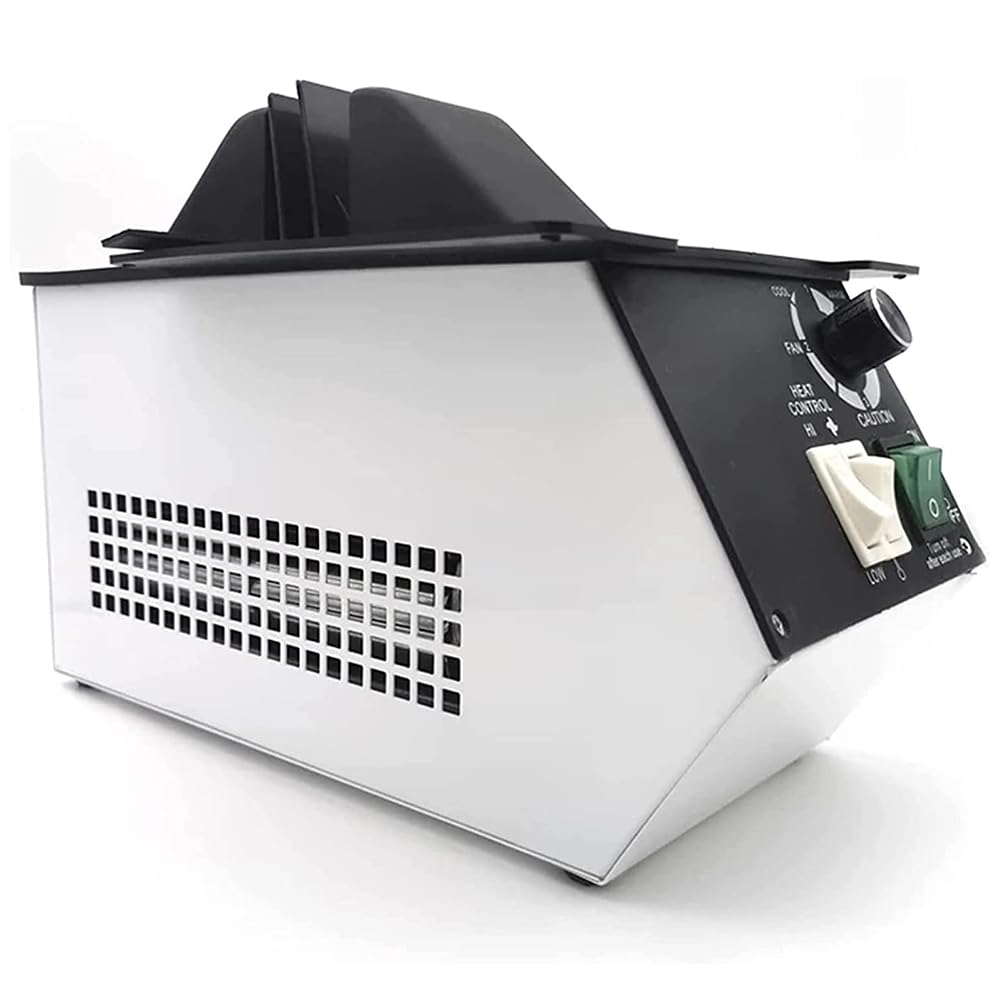 Calentador de Montura de Gafas ópticas, Equipo de calefacción de Gafas de 1500 W, conmutación de Aire frío y Caliente, Temperatura Ajustable de 80 ℃ -170 ℃, para Tienda de óptica, monturas de Gafas