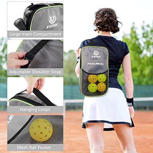 Image of 12K Carbon Fiber Pickleball Paddles, USAPA Polypropylene Honeycomb Paddle with Cushion Comfort Grip, SPIN2.0 World Champion Surface Technology Options Pickleball Racket