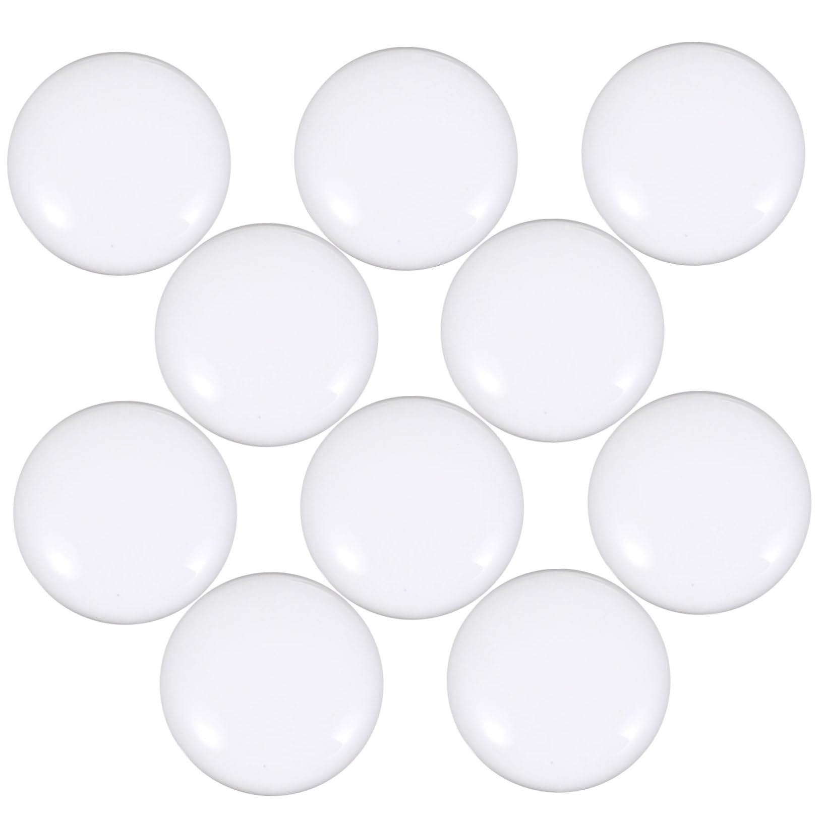 STAHAD Cabinet 10pcs Ceramic Pull Handle Ceramics White Household Child Elegant Home Decor