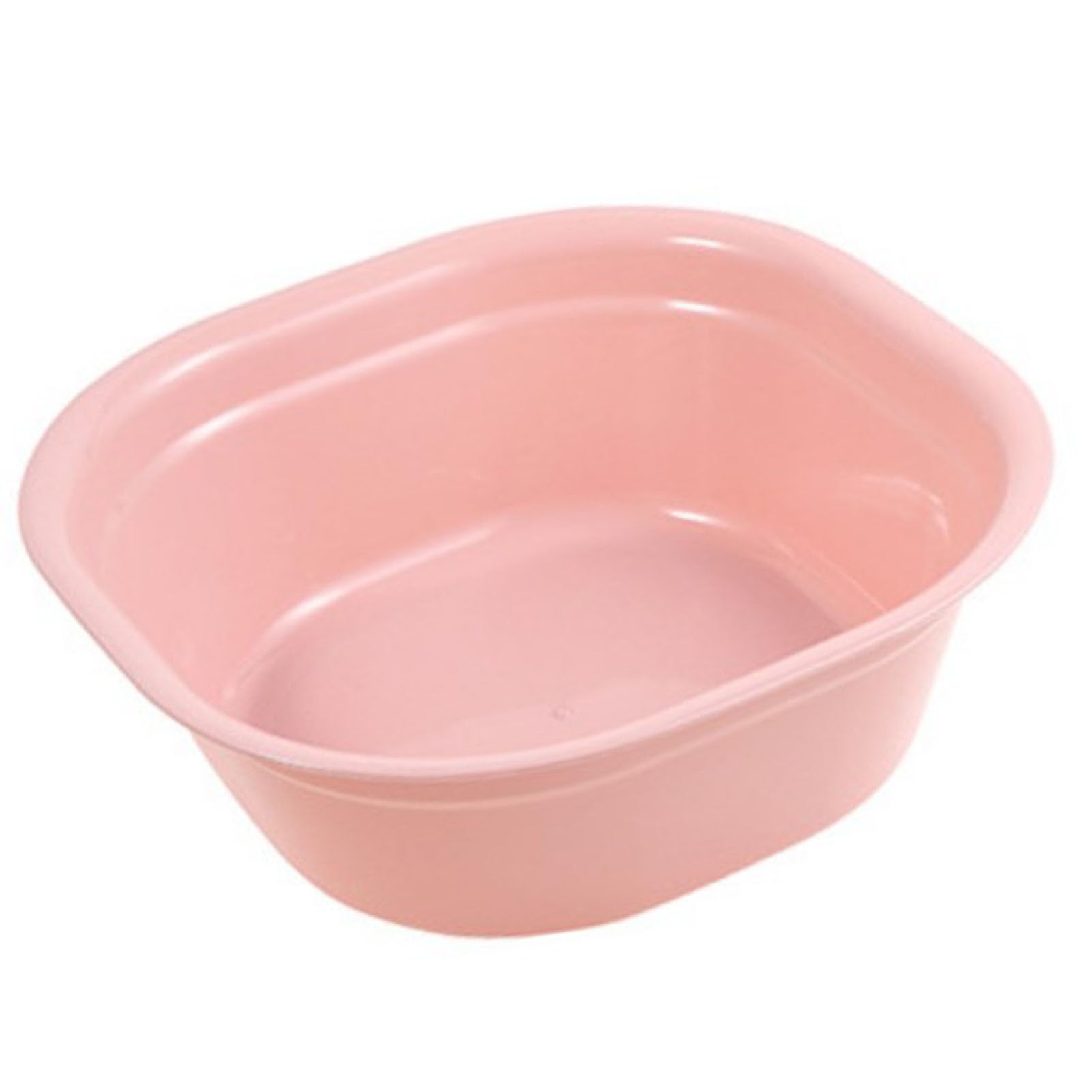 KuuleynRectangular Basin for Laundry Foot Washing Thickened Plastic Basin Small Tasks Versatile for Bathroom Outdoor Scenes Space Saving Design