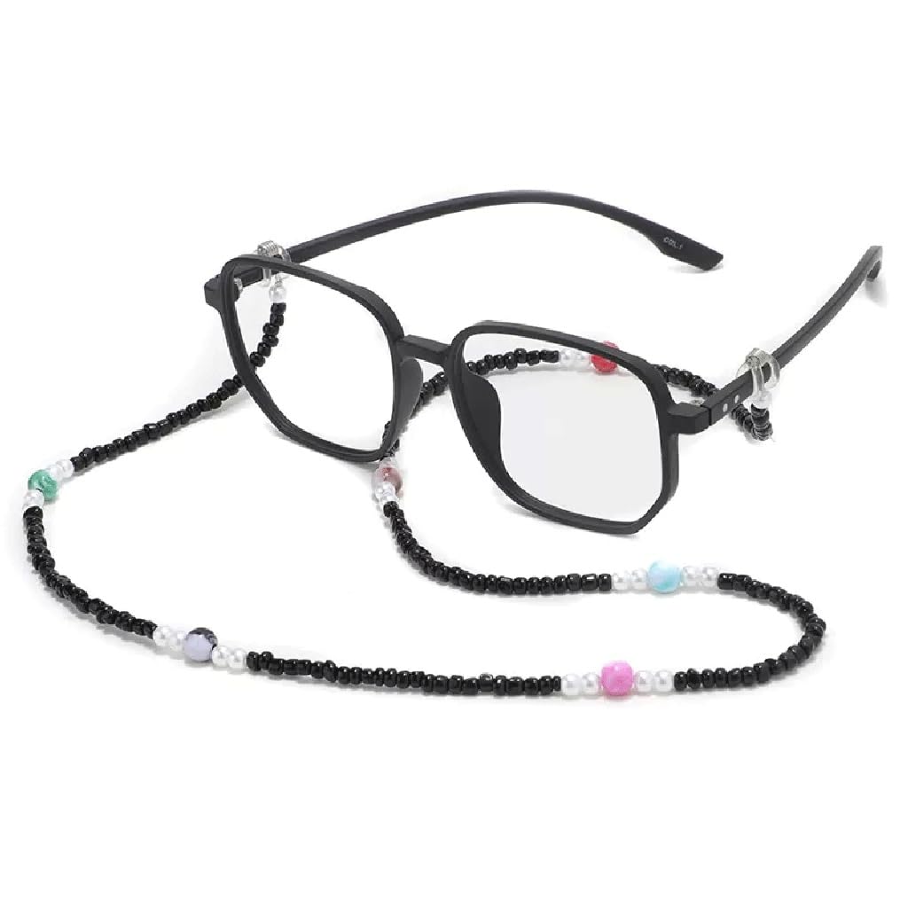 Cadena for Gafas, Cuello Femenino, Gafas de Sol Colgantes, Cadena for Colgar Gafas, Cadena Antideslizante