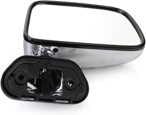 Miniatura 8 de Para Toyota Pickup Door Mirror 1989 90 91 92 93 94 1995 lado del pasajero no calentado manual cromado TO1321122