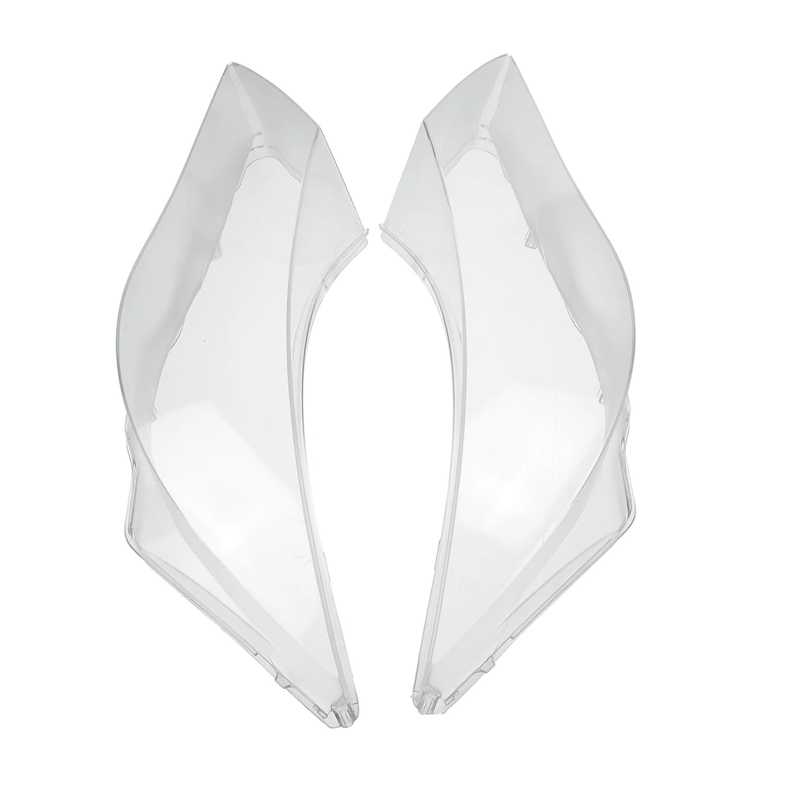 Headlights For BMW E63 E64 M6 LCI 2008 2009 2010 Car Transparent Housing Headlights Lens Shell Cover Glass Lamp Cover Lampshade 63127186809 Front Lamp Assembly (Size : 1pair