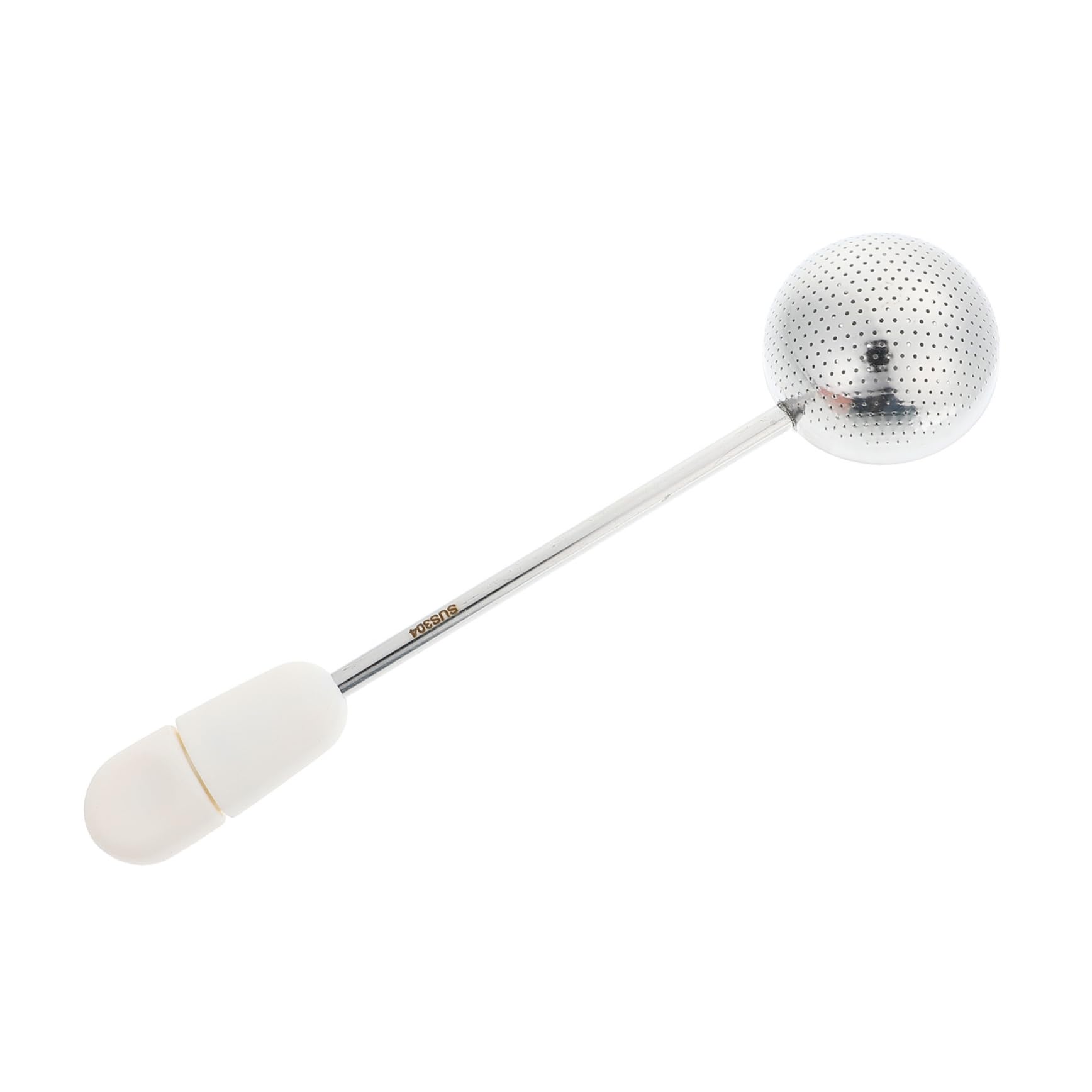 Garneck Rotary Tea Infuser Ball Stainless Steel Tea Filter with Mesh Easy to Operate and Clean