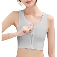 THREEGUN Chest binder Sports bra No bounce Front opening Makes chest look smaller Wire-free bra Chest binding bra Nabe bra Japanese clothing bra Sarashi bra
