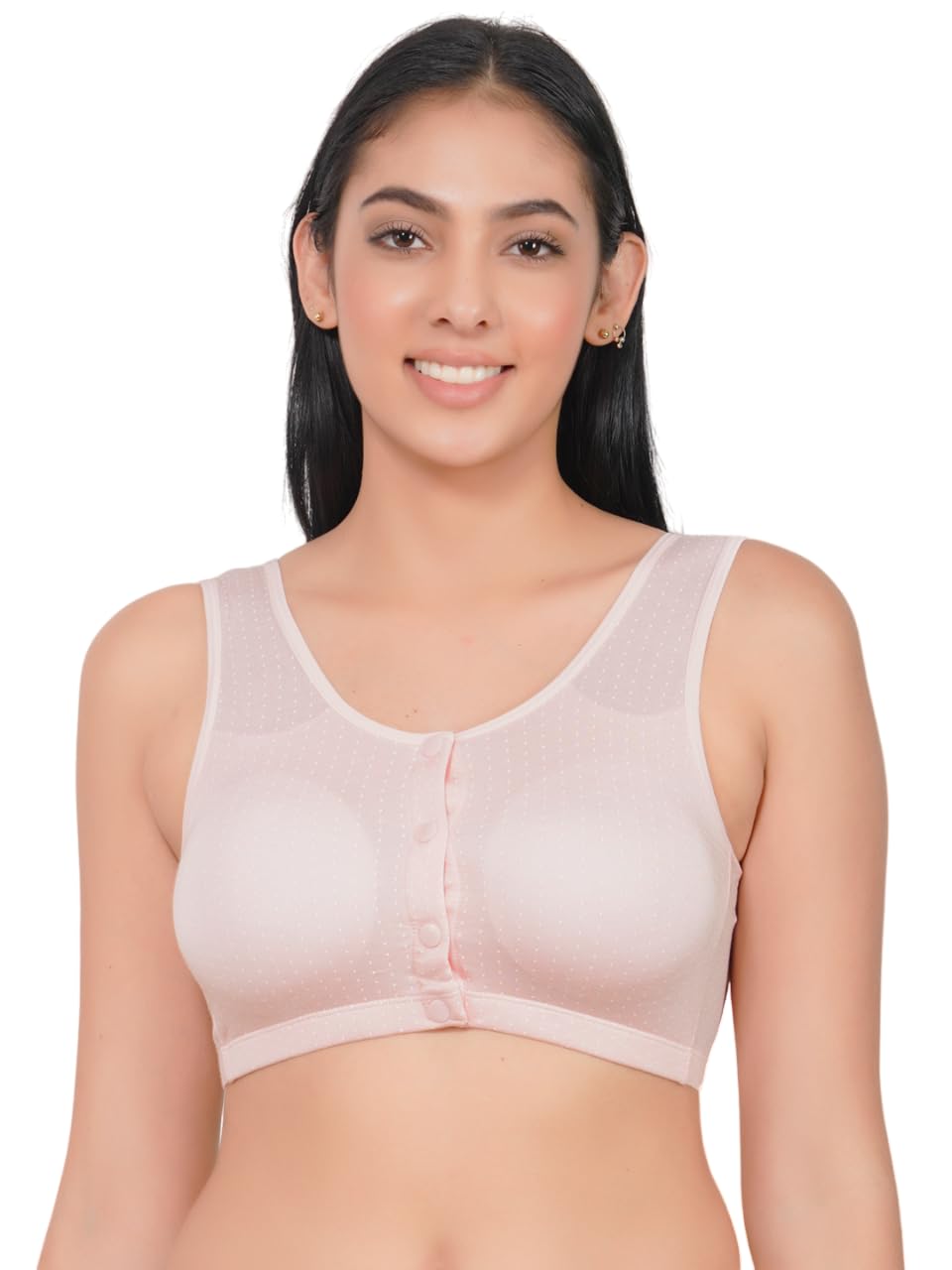 Nursing Bras for Maternity Breast Feeding Seamless Wirefree Push Up Bras for Womens Pregnancy Everyday-image-48