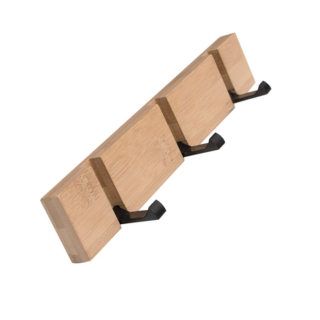 DXTFDHB Floating Coat Rack, With Retractable Hooks, Wall Mounted Space-Saving Coat Hanger to Hang Clothing/Scarfs/Purses(3hooks)