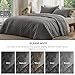 Bedsure Quilts Queen Size - Grey Bedspreads Queen Size with Basket Weave Pattern, Soft Quilt Bedding Set, Lightweight Comforter Set Coverlet for All Seasons with 2 Pillow Shams (90