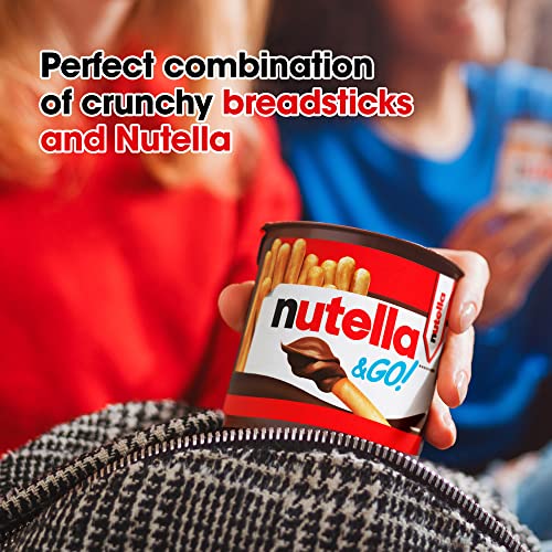 Nutella & Go Hazelnut Spread And Breadsticks, 1.8 Oz #TOP3