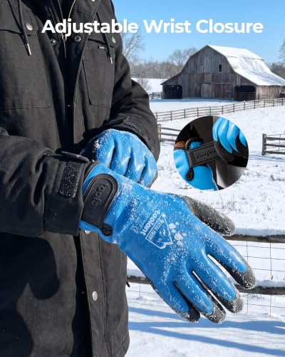 toolant 100% Waterproof Winter Work Gloves, Thermal Insulation with Grip - image 6