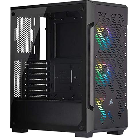 Corsair iCUE 220T RGB Airflow, Chasis ATX Gaming con Cristal Templado Cover
