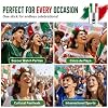 Green White Red Face & Body Paint Stick, Sports Eye Black-Style Makeup Stick, Soccer Fan Makeup, Waterproof Sweatproof Cream Paint for Football Baseball Fan, Flag Makeup for Mexico Italy Cinco de Mayo #4