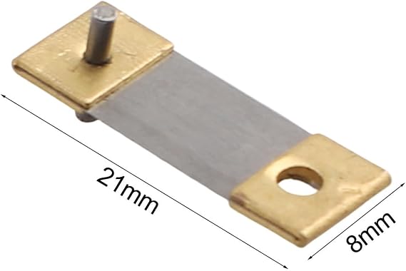 Mechanical Clock Pendulum,For Leaf Old Hanging Clock Parts, Vintage Metal Swing Spring Replacement, Smooth Precise Movement, Antique Decor Repair Tool(21×8mm)