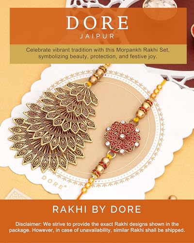 Image of HYPERFOODS House of Treats Rakhi With Sweets Pack of 4 Kesar Roll Kaju Katli Milk Cake Anjeer Chakkar 200G Each Indian Sweets And Mithai Bhaiya Bhabhi Rakhi Set With Roli & Rice Raksha Bandhan Gifts
