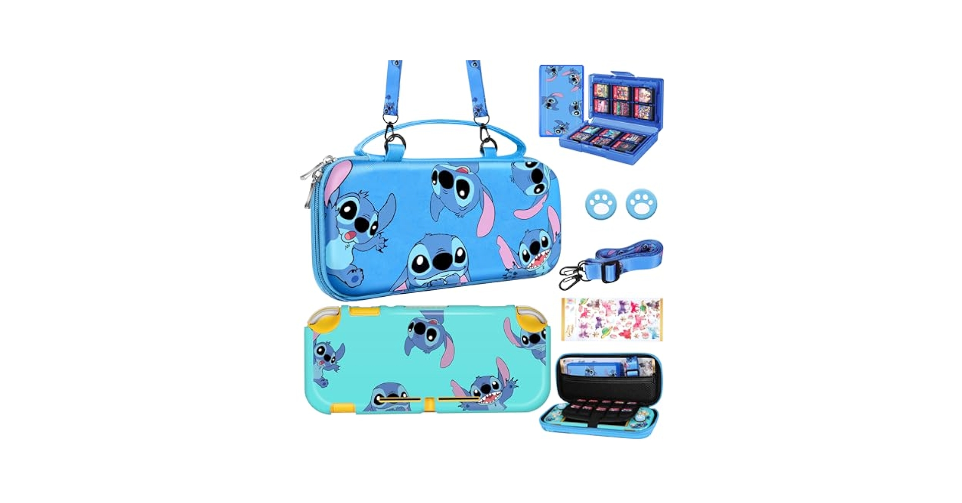 Amazon.com: Xinocy for Nintendo Switch Lite 7 in 1 Storage